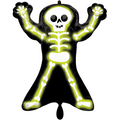 Neon Skelly Skelett Folienballon - 76cm 30''
