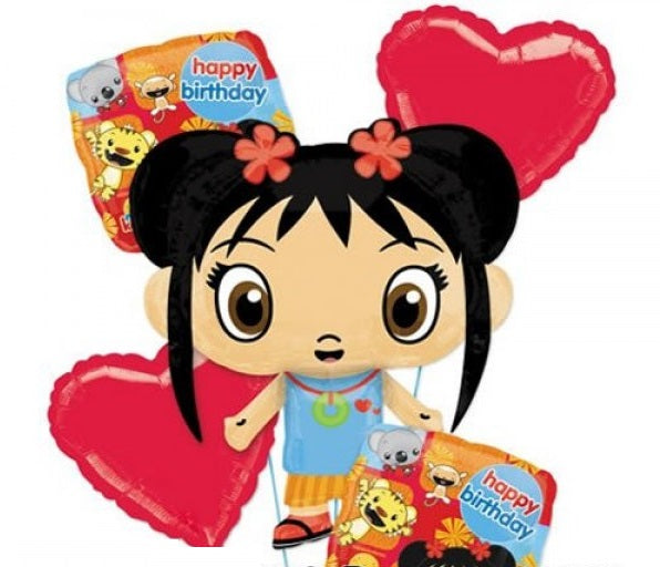 Ni Hao Kai Lan - Happy Birthday Ballon Set