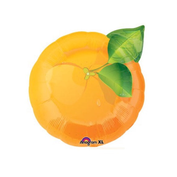 Orange Folienballon 45cm