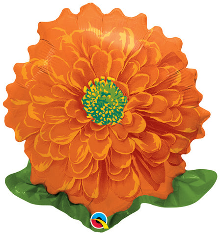 Orange Ringelblume Folienballon 58cm 23"