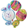 Osterhase mit Eierkette 88 cm
