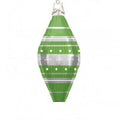 Ovale Weihnachtskugel Folienballon 94cm 37"