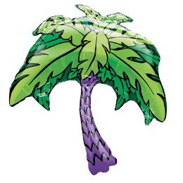 Palme Folienballon 83cm 33"
