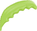 Palmenwedel Lime Green Folienballon 90cm