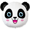 Pandakopf Folienballon 53 x 65cm