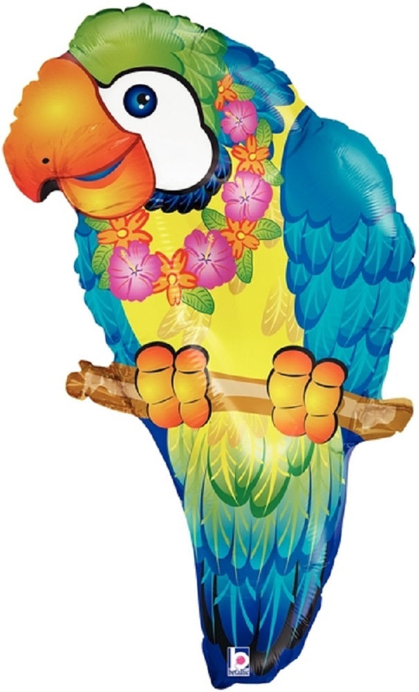 Parrot Papagei Folienballon 76 cm 30"