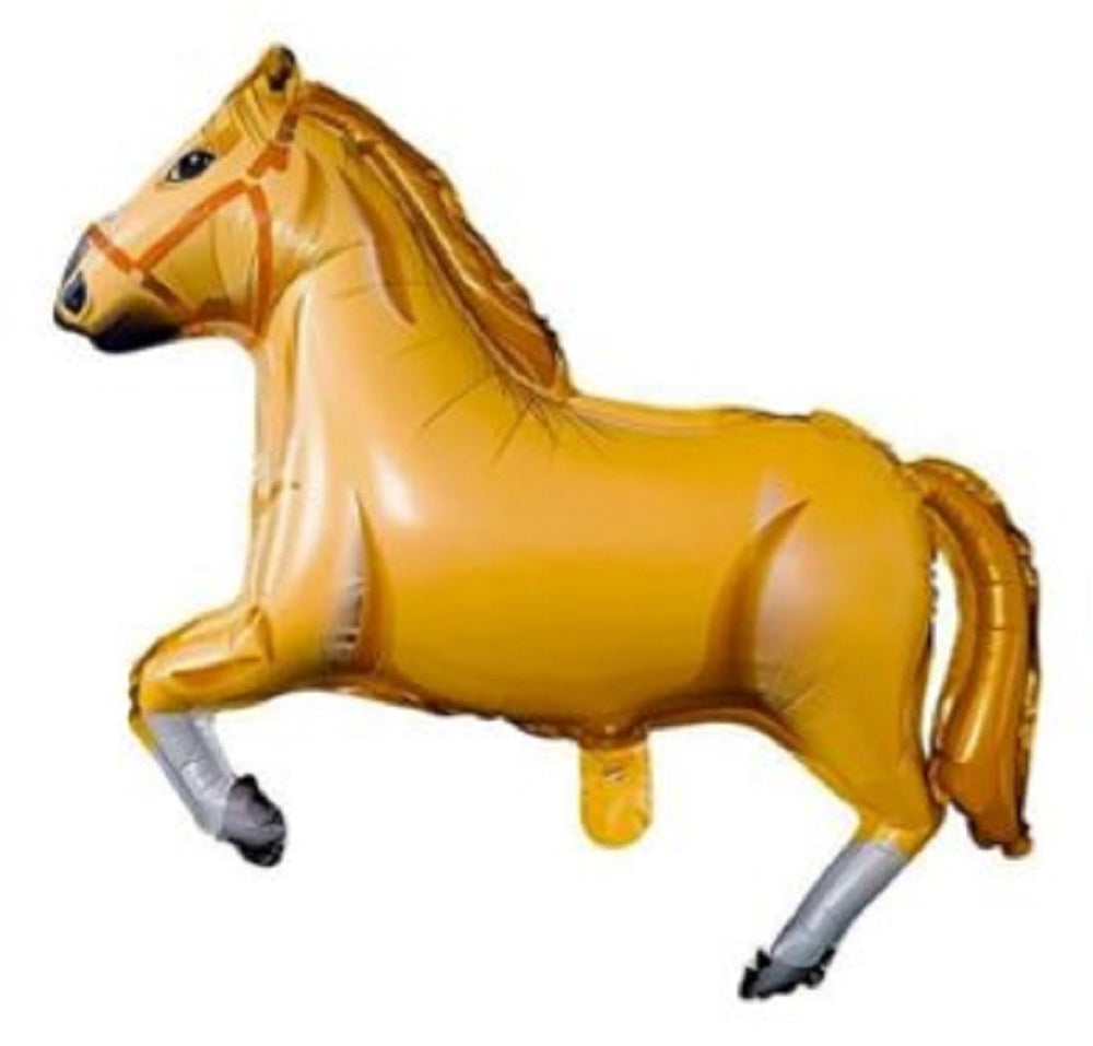 Pferd Falbe Folienballon 90cm 36"