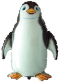 Pinguin Schwarz Folienballon 70 x 80cm
