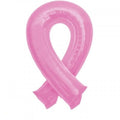 Pink Ribbon Rosa Schleife Brustkrebs Folienballon 91cm 36"