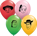 Qualatex Disney Pixars Toy Story 4 Faces Special 12,5cm 5 Inch Latex Luftballons
