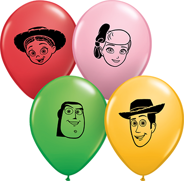 Qualatex Disney Pixars Toy Story 4 Faces Special 12,5cm 5 Inch Latex Luftballons