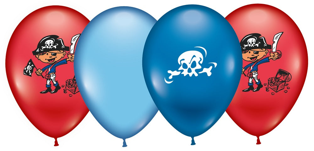 Piratenparty 27,5cm 11" Latex Luftballons Karaloon