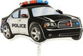 Polizei Auto Police Schwarz Folienballon 71 x 38cm