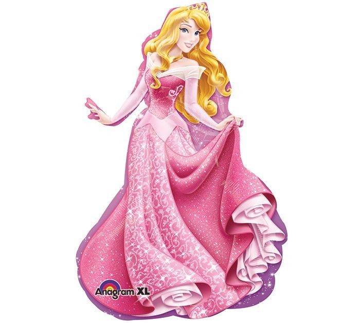 Prinzessin Aurora Dornröschen Folienballon 86cm 34"