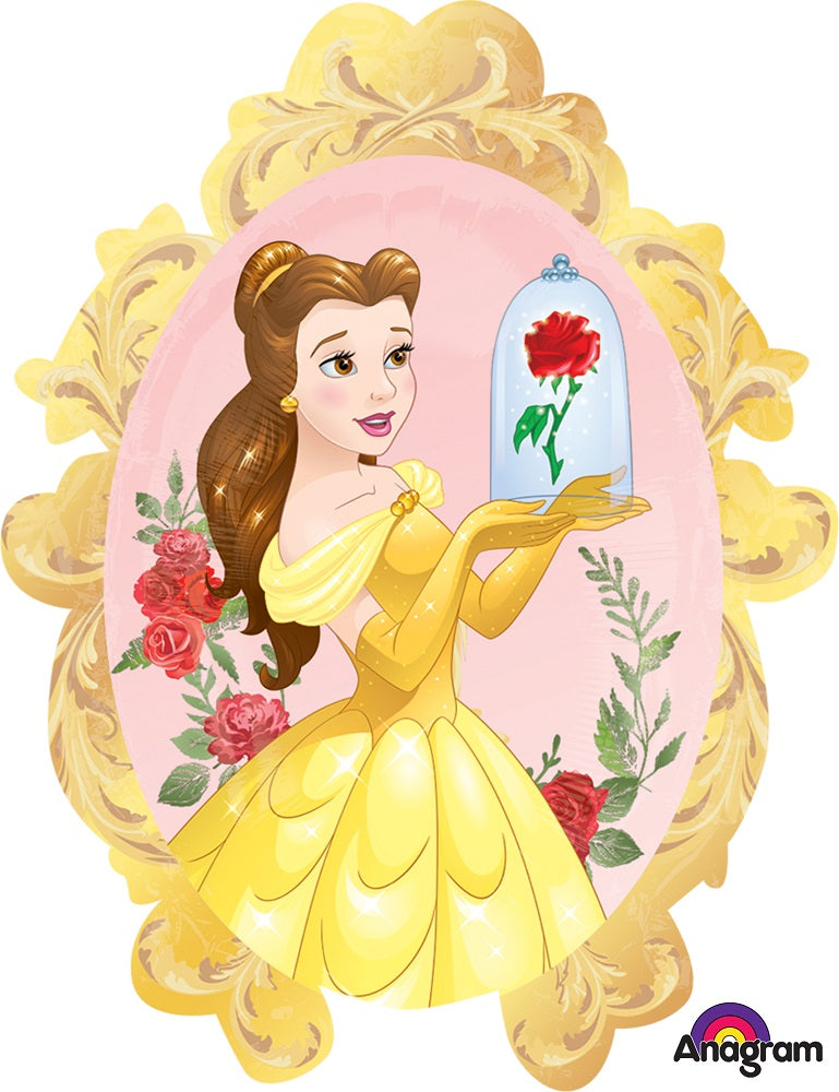 Prinzessin Belle Beauty and the Beast Folienballon 78cm 31''