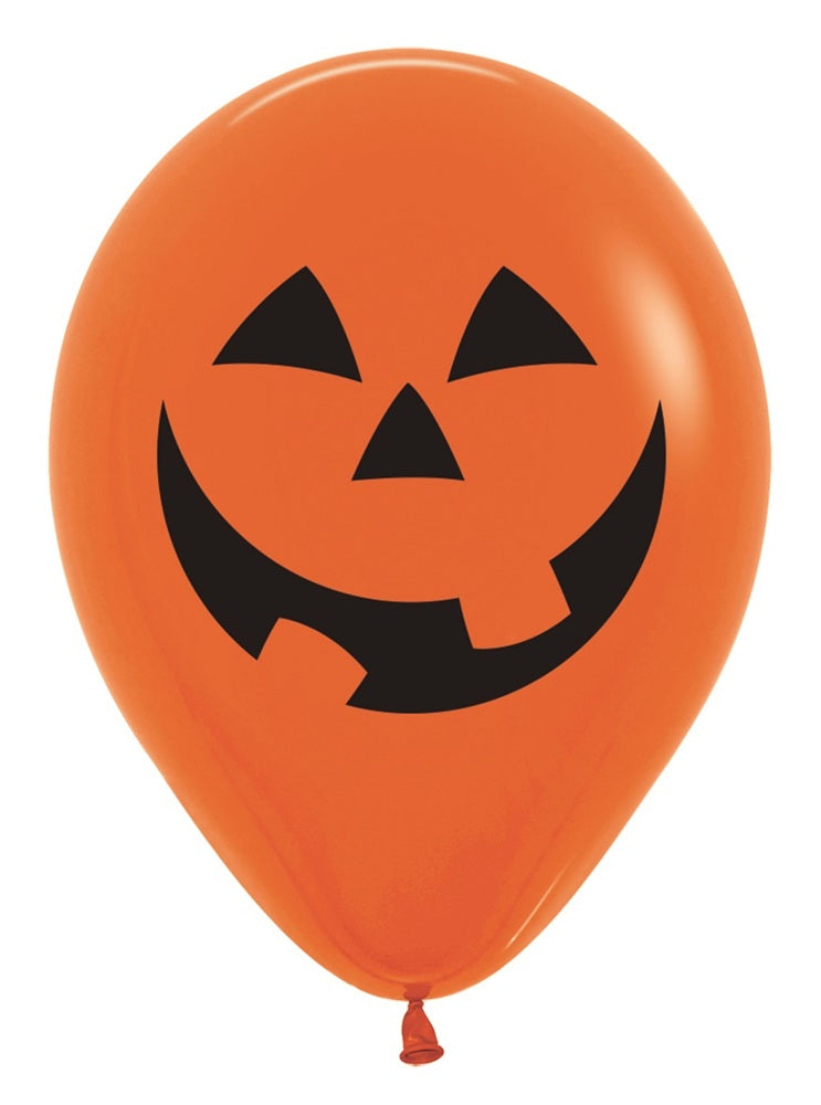 Pumpkin Orange Kürbis 30cm 12" Latex Luftballons Sempertex