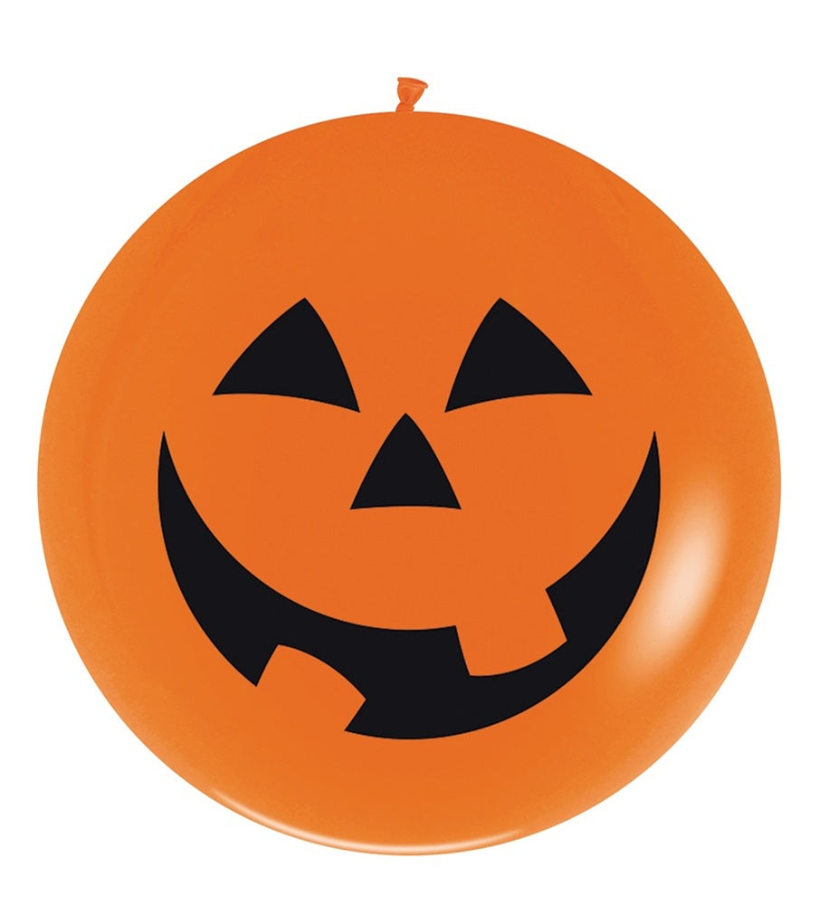 Pumpkin Orange Kürbis 61cm 24 Inch Latex Luftballons Sempertex
