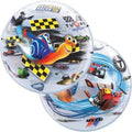 Qualatex Bubble Turbo Racing Kleine Schnecke, großer Traum DreamWork 22 Inch 56cm Luftballon