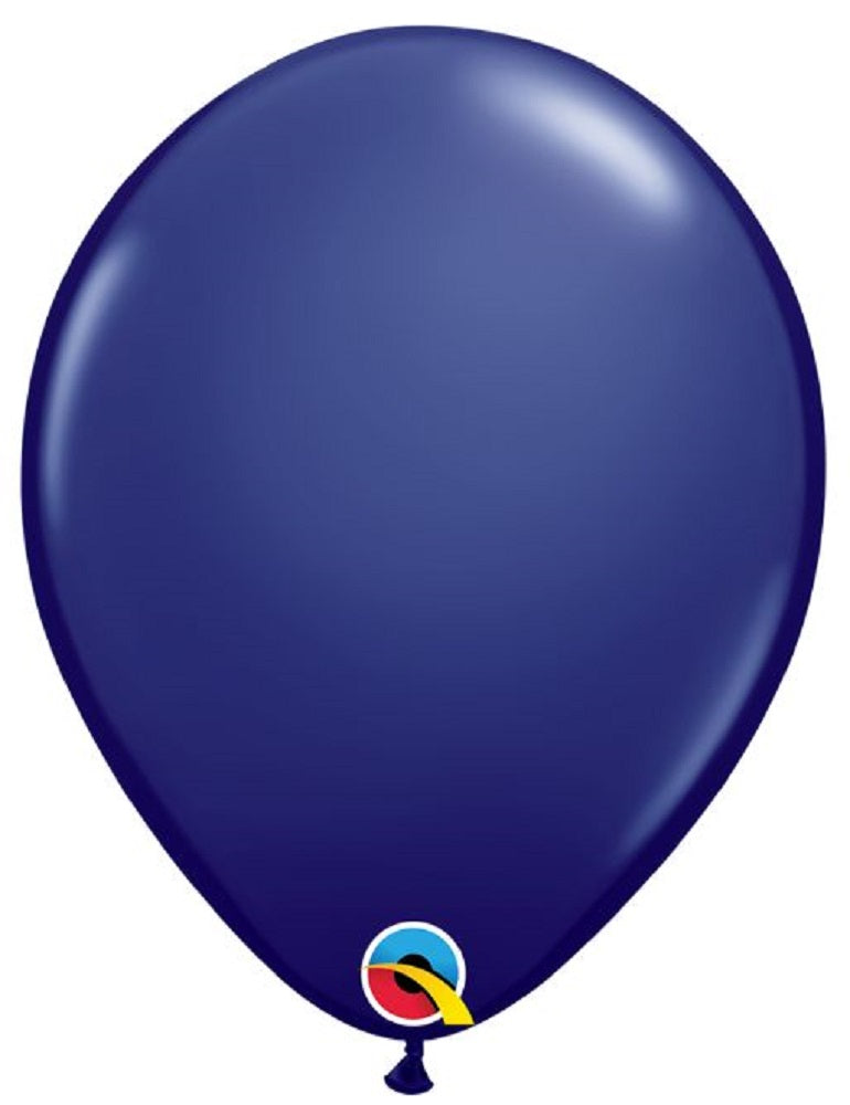 Qualatex Fashion Navy (Blau) 27,5cm 11" Latex Luftballons