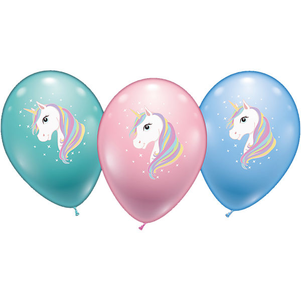 Einhorn Unicorn 27,5cm 11" Latex Luftballons Karaloon