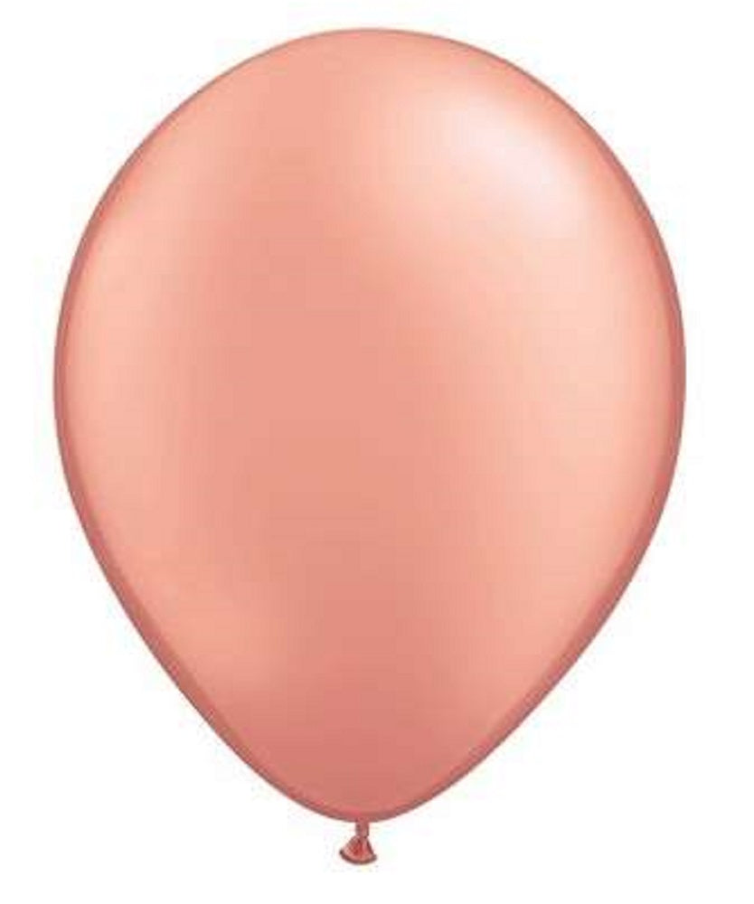 Qualatex Metallic Rose Gold  27,5cm 11" Latex Luftballons