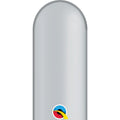 Qualatex 350Q Metallic Silver (Silber) Modellierballons