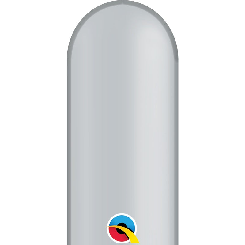 Qualatex 350Q Metallic Silver (Silber) Modellierballons