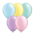 Qualatex Assortment Pastel Pearl 12,5cm 5" Latex Luftballons