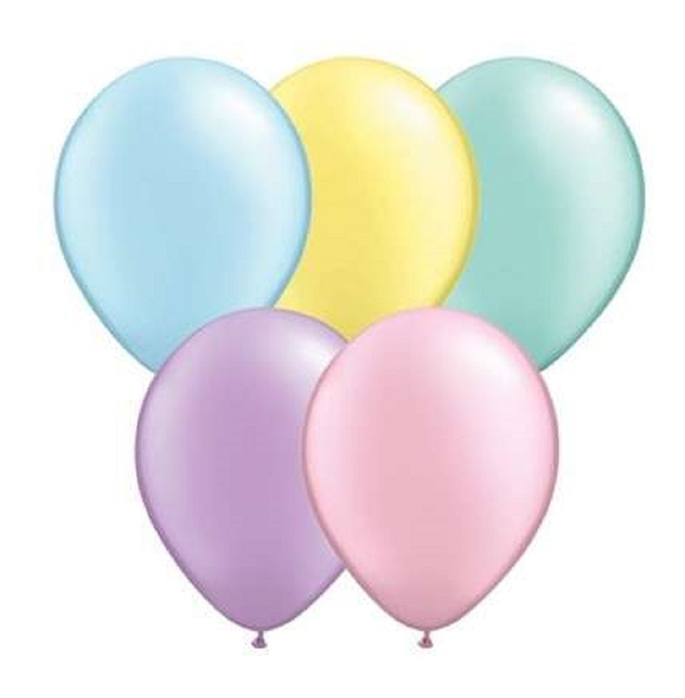 Qualatex Assortment Pastel Pearl 12,5cm 5" Latex Luftballons