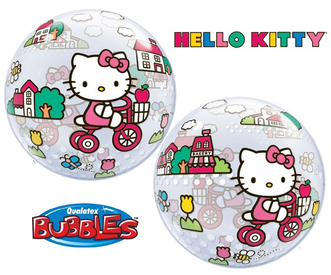 Qualatex Bubble Hello Kitty 22" 56cm Luftballon