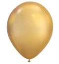 Qualatex Chrome Gold 27,5cm 11" Latex Luftballons