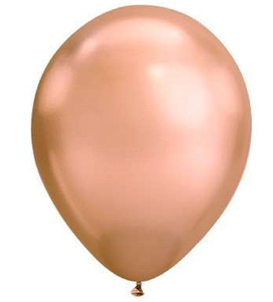 Qualatex Chrome Rose Gold 27,5cm 11" Latex Luftballons