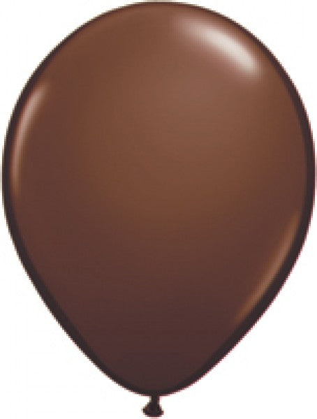 Qualatex Fashion Chocolate Brown (Braun) 12,5cm 5" Latex Luftballons