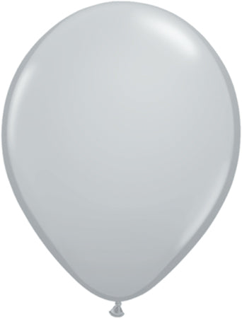 Qualatex Fashion Grey Grau 12,5cm 5" Latex Luftballons