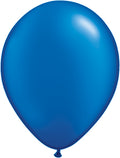 Qualatex Pearl Sapphire Blue (Blau) 27,5cm 11" Latex Luftballons