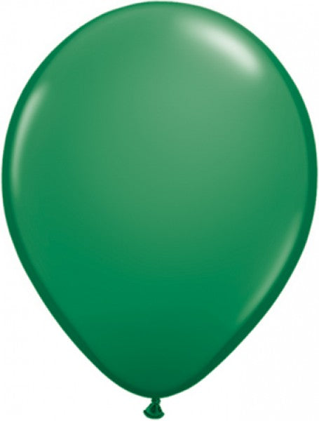 Qualatex Standard Green (Grün) 12,5cm 5" Latex Luftballons