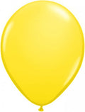 Qualatex Standard Yellow (Gelb) 12,5cm 5" Latex Luftballons