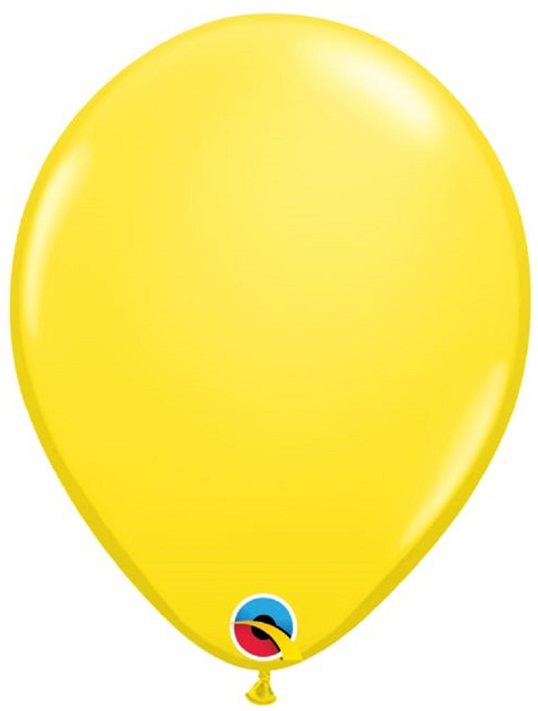 Qualatex Standard Yellow (Gelb) 27,5cm 11" Latex Luftballons