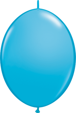 QuickLink Fashion Robins Egg Blue (Blau) 15cm 6" Latex Luftballons Qualatex