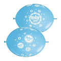 QuickLink Baby Boy 30cm 12" Latex Luftballons Qualatex