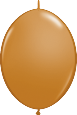 QuickLink Fashion Mocha Brown (Braun) 15cm 6" Latex Luftballons Qualatex