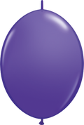 QuickLink Fashion Purple Violet (Lila) 15cm 6" Latex Luftballons Qualatex