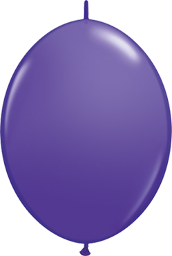 QuickLink Fashion Purple Violet (Lila) 15cm 6" Latex Luftballons Qualatex