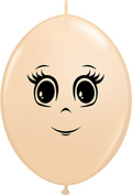 QuickLink Feminine Face Blush 30cm 12" Latex Luftballons Qualatex