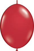 QuickLink Jewel Ruby Red (Rot) 30cm 12" Latex Luftballons Qualatex