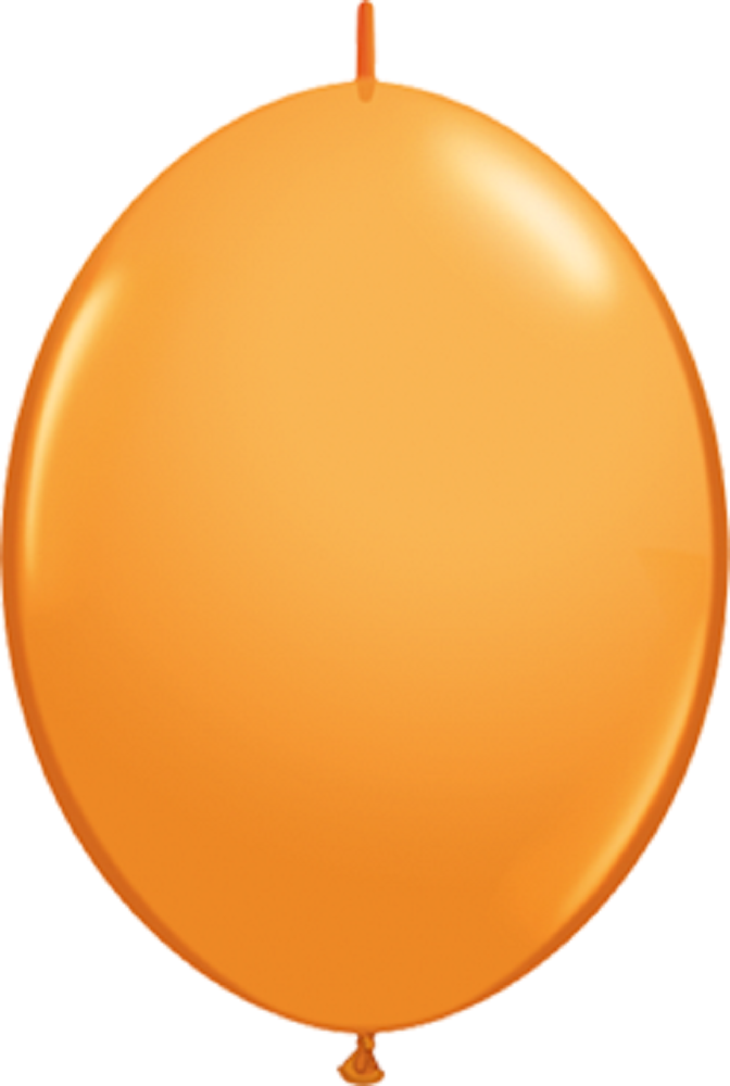 QuickLink Standard Orange 15cm 6" Latex Luftballons Qualatex