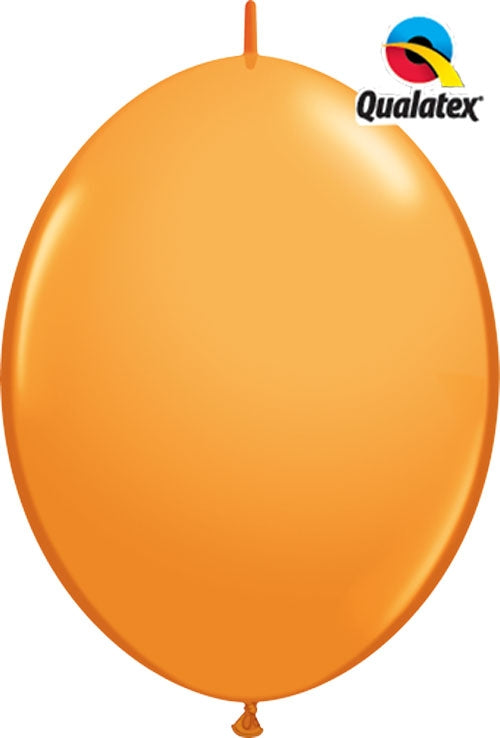 QuickLink Standard Orange 30cm 12" Latex Luftballons Qualatex