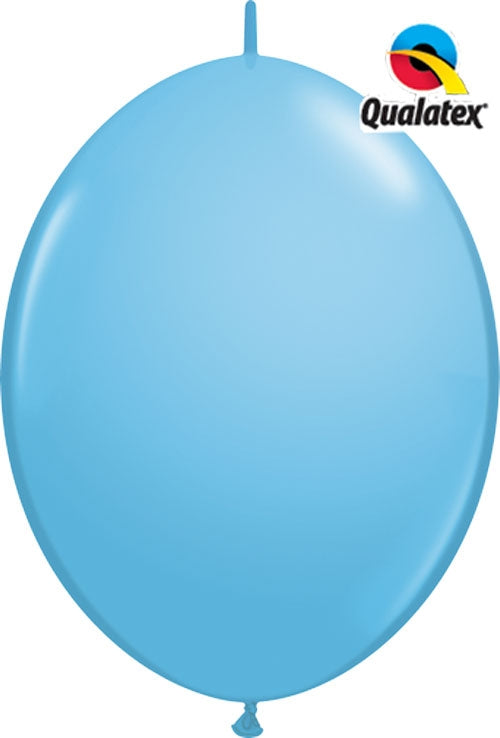 QuickLink Standard Pale Blue (Blau) 30cm 12" Latex Luftballons Qualatex
