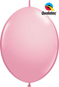 QuickLink Standard Pink (Altrosa) 30cm 12" Latex Luftballons Qualatex