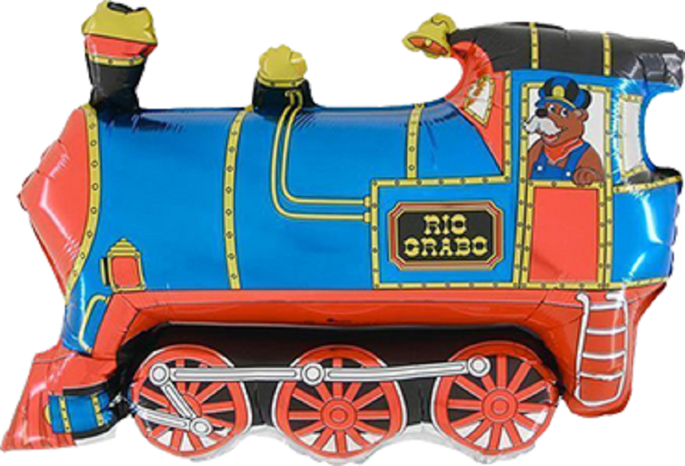 Rio Train Folienballon 70cm 28''